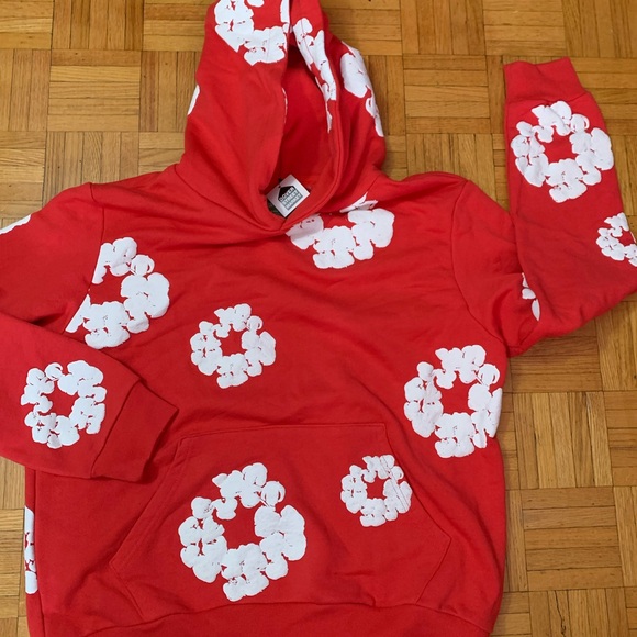 Denim tear off- new never worn hoodie / pants - Picture 4 of 7